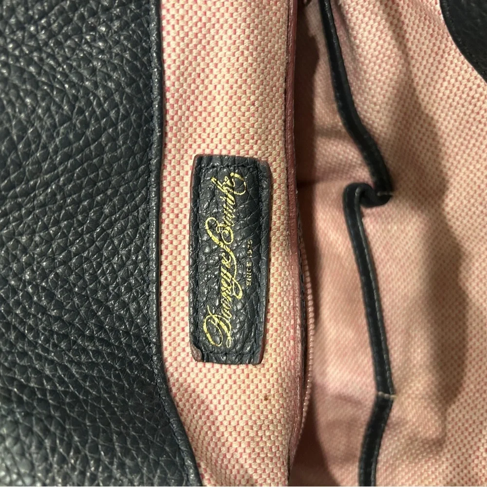 Authentic Dooney & Bourke Lucca Pebble Leather Logo Lock Sac